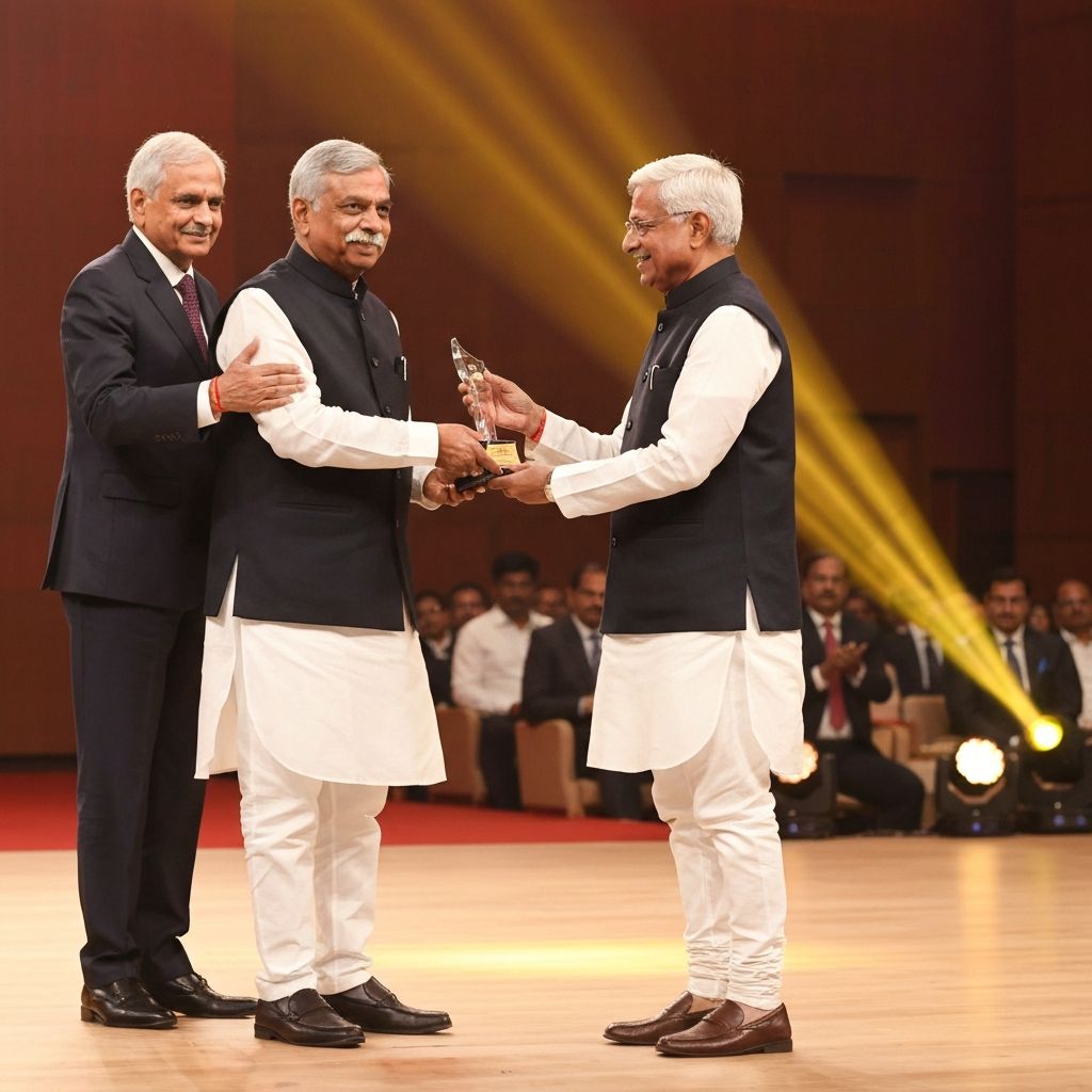 Award Ceremony with Senior Dignitaries